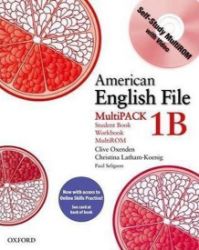 American English File 1 Student's Book + Workbook Multipack B with Online Skills Practice 