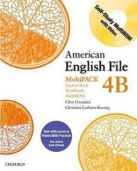 American English File 4 Student's Book + Workbook Multipack B with Online Skills Practice 