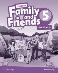 Family and Friends 5 Workbook (2nd) - Učebnice angličtiny Family and Friends 5 Workbook (2nd)