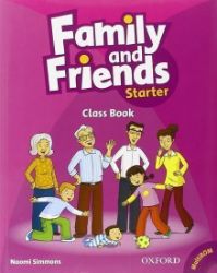 Family and Friends Starter Course Book with Multi-ROM Pack - Naomi Simmons - Učebnice angličtiny pro ZŠ Family and Friends Starter Course Book with Multi-ROM Pack