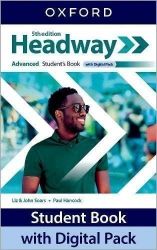 New Headway Fifth Edition Advanced Student's Book with Digital pack - John Soars,Liz Soars - Učebnice angličtiny pro SŠ New Headway Fifth Edition Advanced Student´s Book with Digital pack