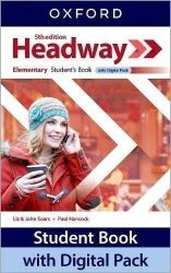 New Headway Fifth Edition Elementary Student's Book with Digital pack