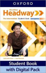 New Headway Fifth Edition Pre-Intermediate Student's Book with Digital pack - John Soars,Liz Soars - Učebnice angličtiny pro SŠ New Headway Fifth Edition Pre-Intermediate Student´s Book with Digital pack