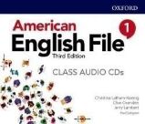 American English File Third Edition Level 1: Class Audio CDs - Christina Latham-Koenig - Angličtina na CD a DVD American English File Third Edition Level 1: Class Audio CDs