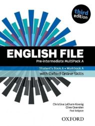 English File Pre-intermediate Multipack A with Oxford Online Skills (3rd) - Christina Latham-Koenig - Učebnice angličtiny pro SŠ English File Pre-intermediate Multipack A with Oxford Online Skills (3rd)