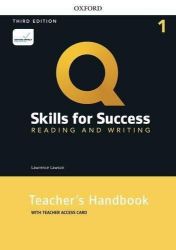 Q Skills for Success 1 Reading & Writing Teacher's Handbook with Teacher's Access Card, 3r - Odborná angličtina Q Skills for Success 1 Reading & Writing Teacher´s Handbook with Teacher´s Access Card, 3rd