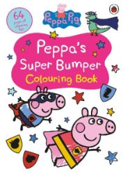 Peppa Pig: Peppa's Super Bumper Colouring Book - Dětská cizojazyčná literatura Peppa Pig: Peppa´s Super Bumper Colouring Book