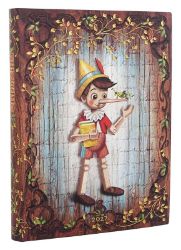 Diář 2027 Flexi Carlo Collodi, Pinocchio Ultra Denní