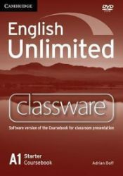 English Unlimited Starter Classware DVD-ROM - Adrian Doff - Učebnice angličtiny pro SŠ English Unlimited Starter Classware DVD-ROM