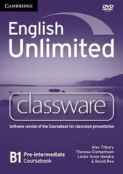 English Unlimited Pre-intermediate Classware DVD-ROM English Unlimited Pre-intermediate Classware DVD-ROM