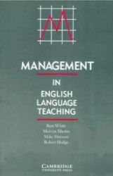 Management in English Language Teaching: PB Management in English Language Teaching: PB