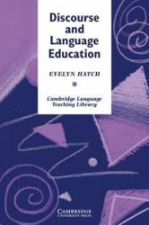 Discourse and Language Education Discourse and Language Education