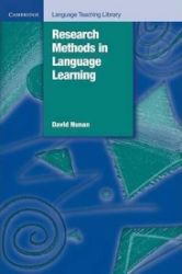Research Methods in Language Learning Research Methods in Language Learning