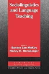 Sociolinguistics and Language Teaching: PB