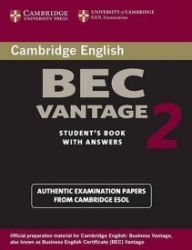 Cambridge BEC Vantage 2 Students Book with Answers