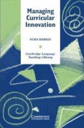 Managing Curricular Innovation: PB Managing Curricular Innovation: PB