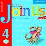 Join Us for English 4 Songs Audio CD - Učebnice angličtiny pro SŠ Join Us for English 4 Songs Audio CD