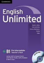 English Unlimited Pre-intermediate Teachers Pack (Teachers Book with DVD-ROM) - Adrian Doff - Učebnice angličtiny pro SŠ English Unlimited Pre-intermediate Teachers Pack (Teachers Book with DVD-ROM)