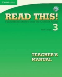 Read This!: 3 Tchr's Manual - Alice Savage - Učebnice angličtiny pro SŠ Read This!: 3 Tchr´s Manual