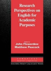 Research Perspectives on English for Academic Purposes Research Perspectives on English for Academic Purposes