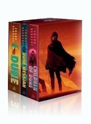 Frank Herbert's Dune Saga 3-Book Deluxe Hardcover Boxed Set: Dune, Dune Messiah, and Child - Frank Herbert - Sci-fi v angličtině Frank Herbert´s Dune Saga 3-Book Deluxe Hardcover Boxed Set: Dune, Dune Messiah, and Child