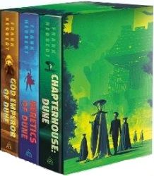 Frank Herbert´s Dune Saga Books 4-6 Deluxe Hardcover Boxed Set - Frank Herbert - Sci-fi v angličtině Frank Herbert´s Dune Saga Books 4-6 Deluxe Hardcover Boxed Set