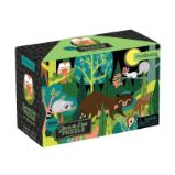 Puzzle Zvířátka v lese - svítí ve tmě 100 dílků Puzzle Zvířátka v lese - svítí ve tmě 100 dílků