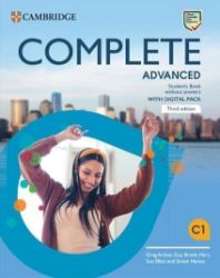 Complete Advanced Student's Book without Answers with Digital Pack, 3rd edition Complete Advanced Student's Book without Answers with Digital Pack, 3rd edition