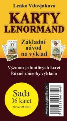 Karty Lenormand - Základní návod na výklad - Lenka Vdovjaková - Esoterika a duchovno Karty Lenormand - Základní návod na výklad