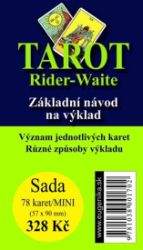 Rider Waite Tarot - 78 karet a návod Rider Waite Tarot - 78 karet a návod