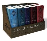 A Game of Thrones Leather - Cloth Boed Set - George Raymond Richard Martin - Fantasy v angličtině A Game of Thrones Leather - Cloth Boed Set