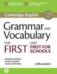 Grammar and Vocabulary for First and First for Schools with Answers and Audio - Učebnice angličtiny Grammar and Vocabulary for First and First for Schools with Answers and Audio