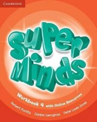 Super Minds 4 Workbook with Online Resources - Učebnice angličtiny pro SŠ Super Minds 4 Workbook with Online Resources