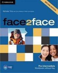 face2face Pre-intermediate Workbook without Key,2nd - Učebnice angličtiny pro SŠ face2face Pre-intermediate Workbook without Key,2nd