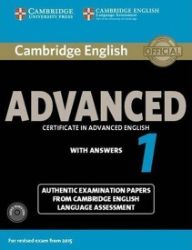 Cambridge English Advanced 1 (2015 Exam) Student's Book Pack (Student's Book with Answers Cambridge English Advanced 1 (2015 Exam) Student's Book Pack (Student's Book with Answers