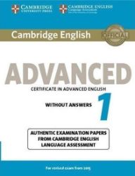 Cambridge English Advanced 1 for Revised Exam from 2015 Student's Book without Answers - kolektiv autorů - Učebnice angličtiny Cambridge English Advanced 1 for Revised Exam from 2015 Student´s Book without Answers