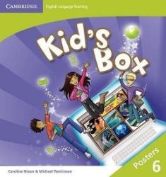 Kid's Box 6 Posters (4),2nd Edition - kolektiv autorů - Plakáty Kid´s Box 6 Posters (4),2nd Edition