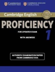 Cambridge English Proficiency 1 for Updated Exam Students Book with Answers Cambridge English Proficiency 1 for Updated Exam Students Book with Answers