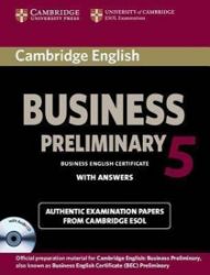 Cambridge BEC 5 Preliminary: Self-study Pack Cambridge BEC 5 Preliminary: Self-study Pack