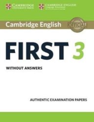 Cambridge English First 3 Student's Book without Answers Cambridge English First 3 Student's Book without Answers