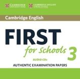 Cambridge English First for Schools 3 Audio CDs Cambridge English First for Schools 3 Audio CDs