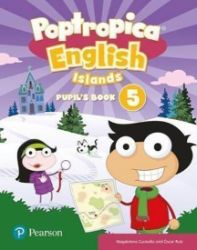 Poptropica English Level 5 Pupil's Book + PEP kód elektronicky - Aaron Jolly - Učebnice angličtiny pro ZŠ Poptropica English Level 5 Pupil´s Book + PEP kód elektronicky