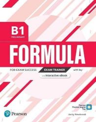 Formula B1 Preliminary Exam Trainer with Key and eBook - Učebnice angličtiny Formula B1 Preliminary Exam Trainer with key
