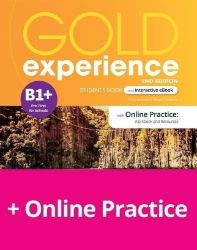 Gold Experience 2nd Edition B1+ Pre-First Student's Book with eBook and Online Practice