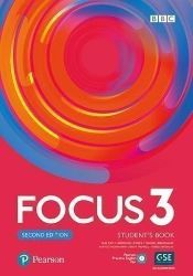 Focus 2nd Edition Level 3 Student's Book with eBook - Učebnice angličtiny pro SŠ Focus 3 Student´s Book with Basic PEP Pack + Active Book, 2nd