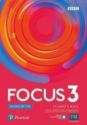 Focus 2nd Edition Level 3 Student's Book with eBook - Učebnice angličtiny pro SŠ Focus 3 Student´s Book with Basic PEP Pack + Active Book, 2nd
