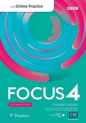 Focus 2nd Edition Level 4 Student's Book with eBook and Online Practice - Učebnice angličtiny pro SŠ Focus 4 Student´s Book with Active Book with Standard MyEnglishLab, 2nd