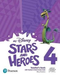 My Disney Stars and Heroes Level 4 Teacher's Book with Online Access