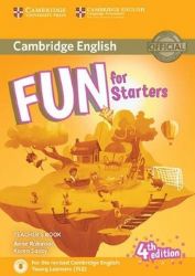 Fun for Starters Teacher's Book with Downloadable Audio - Anne Robinson - Učebnice angličtiny pro SŠ Fun for Starters Teacher´s Book with Downloadable Audio