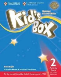 Kid's Box 2 Activity Book with Online Resources British English,Updated 2nd Edition - Učebnice angličtiny pro SŠ Kid´s Box 2 Activity Book with Online Resources British English,Updated 2nd Edition